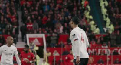 [VAN DIJK]: As a centre back
you play on a position - The End of the Storm