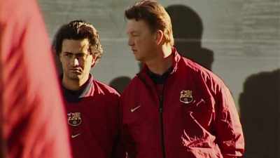 Van Gaal often sent him
to take Barça B training. - Take the Ball, Pass the Ball