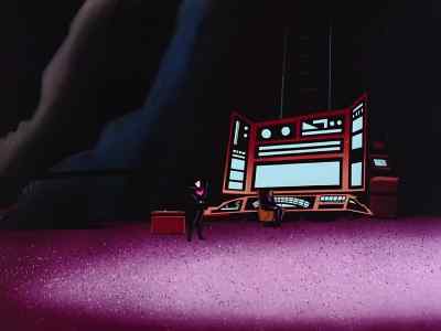 Vance's program
didn't cover its tracks. - Batman Beyond