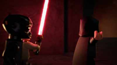 VANEÉ: The first Temple of Mustafar. - Lego Star Wars Terrifying Tales