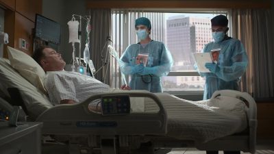 Vegetations from the abscess
had implanted on your mitral valve. - The Good Doctor