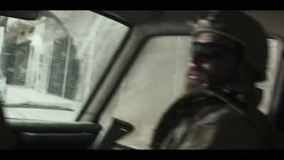 Vehicle 1 taking fire. - American Sniper