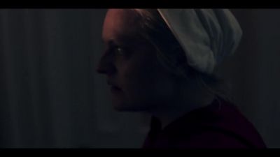 [vehicle approaching] - The Handmaid's Tale
