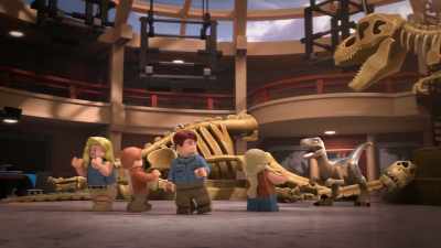 [Velociraptors shrieking] - LEGO Jurassic Park: The Unofficial Retelling