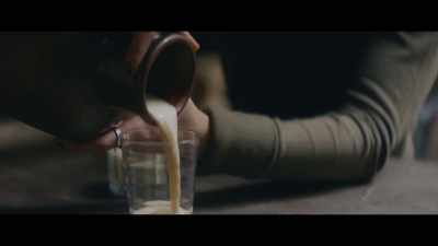 Venti, extra-hot,
half-caff soy latte. - The Old Ways