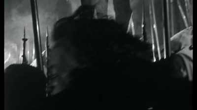 Vertical spears
like the Nuremberg searchlights. - The Eyes of Orson Welles