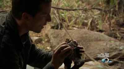 Very bony. - Man vs. Wild