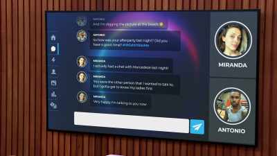 "Very happy I'm talking to you now." - The Circle