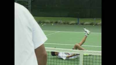 Very intense, ruthless on the court, - Untold: Breaking Point