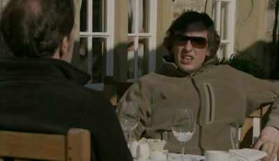Very nice light, this.
Like a ski holiday. - The Trip