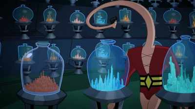 Very spacey. Ooh,
I like this one. - Justice League Action
