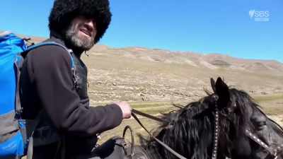 Very suitable with my character.
(CHUCKLES) - From Russia to Iran: Crossing Wild Frontier