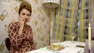 Very, very nice to have a meal cooked for me for, sort of, - Back in Time for Dinner