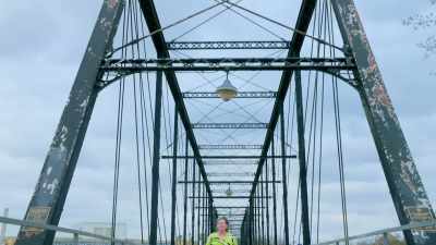 Veteran journalist Eileen Pace
knows this quaint town well. - Engineering Catastrophes