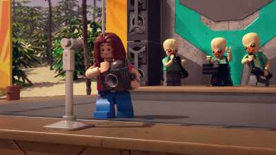VIC: All right, put down
those lightsabers, it's time to - Lego Star Wars Summer Vacation