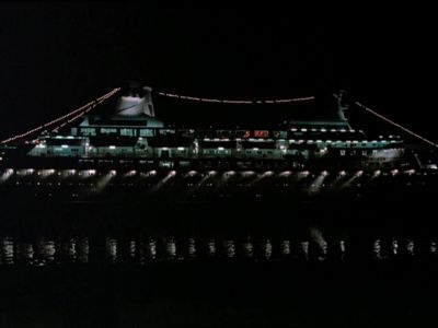 Vicki (on pa system):
This is the quaint port - The Love Boat