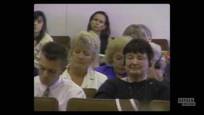 - Victims' family members
were crying. - Manifesto of a Serial Killer