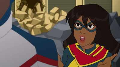 Victor claims Dante's a threat, - Marvel Rising: Secret Warriors