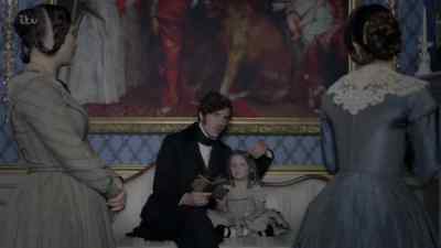 Victoria, she does look rather flushed. - Victoria