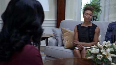 Victoria: How the hell
did she get in touch - Tyler Perry's The Oval