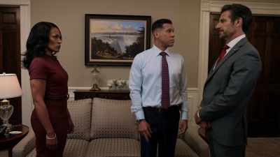 Victoria: Hunter, fire him
and fire him now. - Tyler Perry's The Oval
