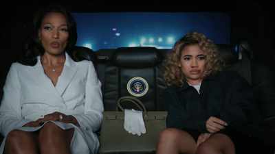 VICTORIA: WHAT ABOUT YOU?
AGENT: MA'AM, I DON'T-- - Tyler Perry's The Oval