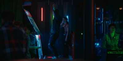 VIDEO GAME ANNOUNCER:
Are you ready? - Rain Dogs