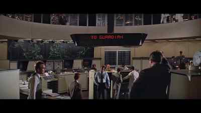 Video-scans are working properly
but they could use a little phase synchronization. - Colossus: The Forbin Project
