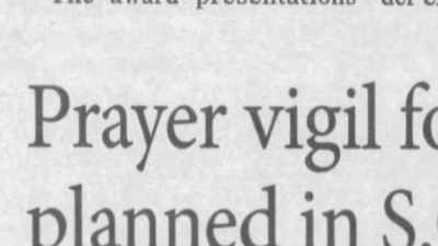 Viens: THERE WAS A VIGIL BEING
HELD DOWN IN THE HARBOR - Hometown Homicide