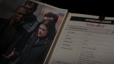 Vigilance.
I was briefed on this group. - Person of Interest