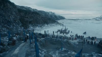 [Vikings talking indistinctly] - Vikings