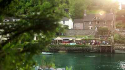 "Village life." - The Trouble with Maggie Cole