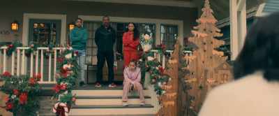Village people, I want you right here,
front and center. - Candy Cane Lane