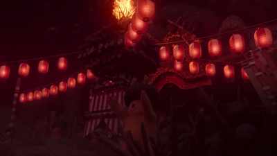 [villagers chanting] - ONI: Thunder God's Tale
