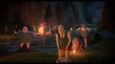 (VILLAGERS GASPING) - The Addams Family