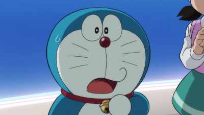 Villains? We're not bad people. I'm... - Doraemon the Movie: Nobita's Sky Utopia