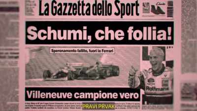 VILLENEUVE REAL CHAMPION - Schumacher