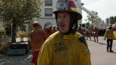 VINCE (over radio):
D.C. Leone. We located a group - Fire Country