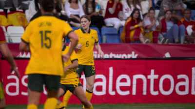 Vine is gonna kill her
with speed every time. - Matildas: The World at Our Feet