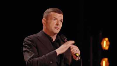 "Violent clashes here
between Sunni and Shiites." - Kevin Bridges: The Overdue Catch-Up