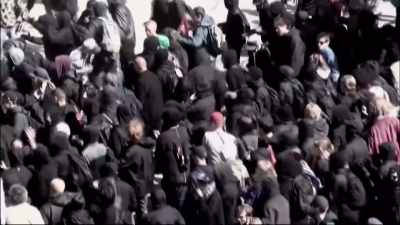 Violent tactics have a place
but don't apply to everything. - The Antifascists