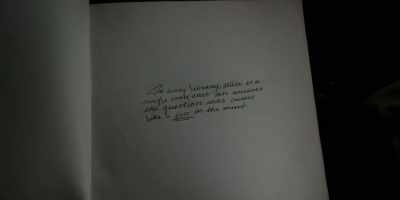 [Violet] "In every library,
there is a single book - A Series of Unfortunate Events