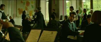 [violins playing] - The Collini Case