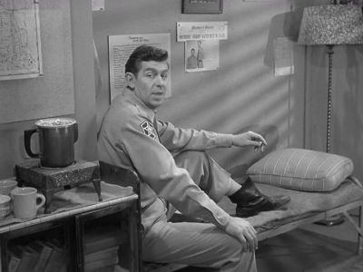 Virgil: OKAY, ANDY,
IT'S ALL DONE. - The Andy Griffith Show