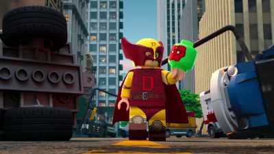 [Vision] If you do not mind
me asking, Dennis, - LEGO Marvel Avengers: Mission Demolition