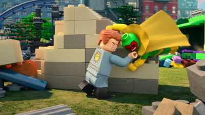 Vision! Mr. Vision! [groans, grunts] - LEGO Marvel Avengers: Mission Demolition