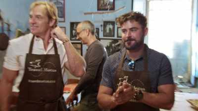 [Vittoria speaking Italian] - Down to Earth with Zac Efron