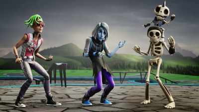(VOCALIZES GUITAR PLAYING) - Monster High: Electrified