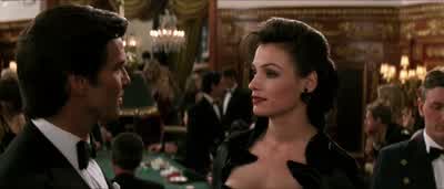 Vodka martini Shaken not stirredAnd for youThe sameHow do you take itStraight up with a twist - GoldenEye