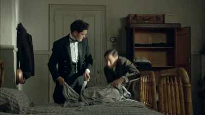 [ Voice breaking ] I think
it must've been the stress - Grand Hotel